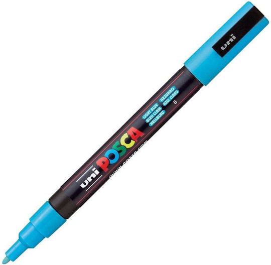 Posca Μαρκαδόρος Ανεξίτηλος  PC-3M 1.3mm  Light Blue