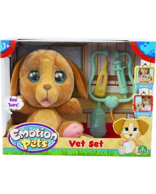 Emotion Pets Λούτρινο Σκυλάκι Σετ Κτηνιάτρου (MTM08000)