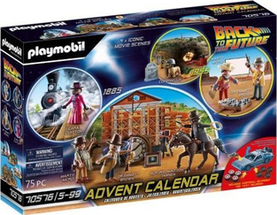 Playmobil Χριστουγεννιάτικο Ημερολόγιο - Back to the Future "Περιπέτεια στην Άγρια Δύση" (70576)