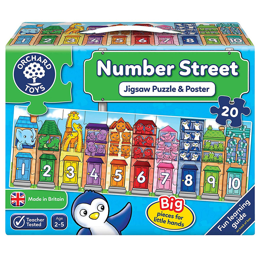 Orchard Toys Number Street Jigsaw Puzzle (ORCH231)