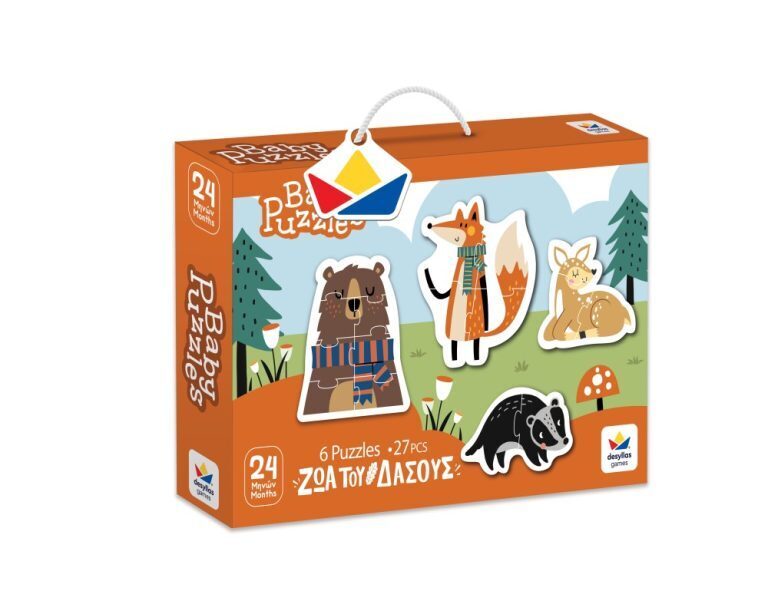 Baby Puzzle Ζωα του Δάσους