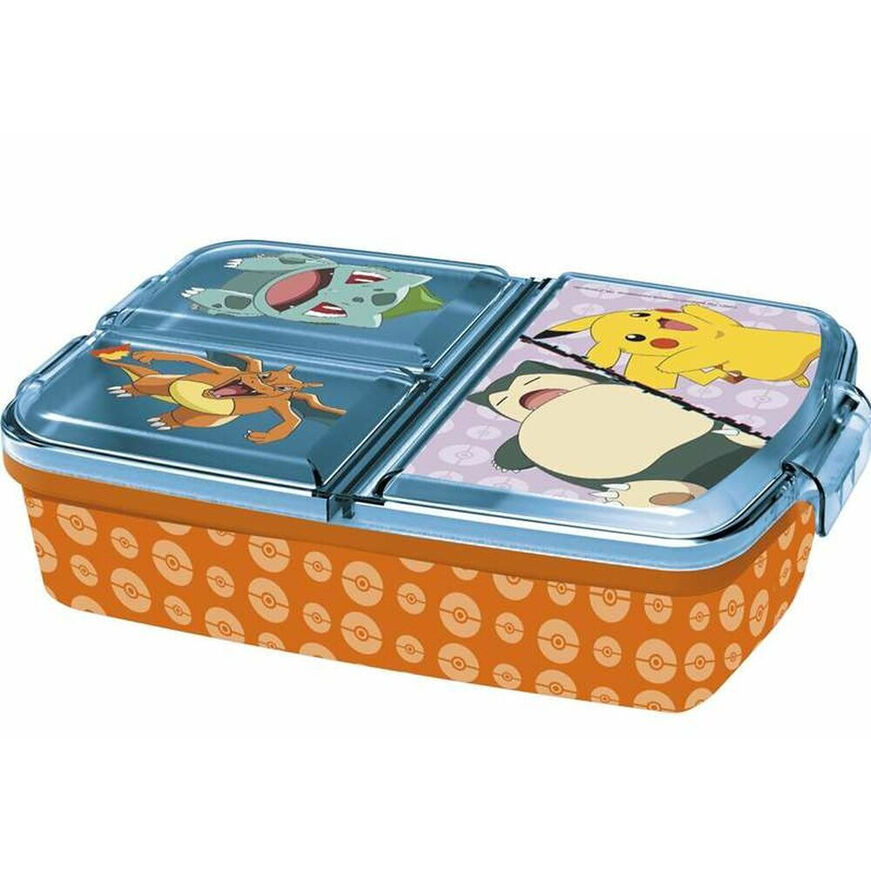 Stor Δοχείο Πολύχρωμο Pokemon από Πλαστικό (530-08020)
