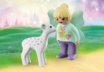 Playmobil 1.2.3 Fairy Friend with Fawn (70402)