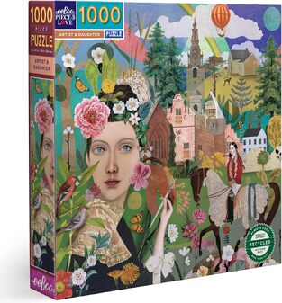 Eeboo Puzzle Artist & Daughter 1000 τμχ