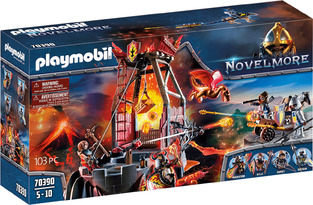 Playmobil Novelore Ορυχείο λάβας του Μπέρναμ