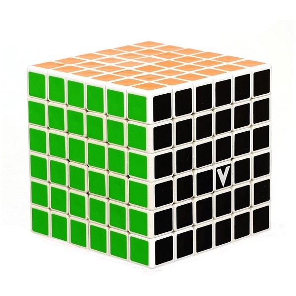 V- Cube 6 White Flat (V6)