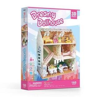 CubicFun 3D Πάζλ  Dreamy Dollhouse 160τεμ. P645h