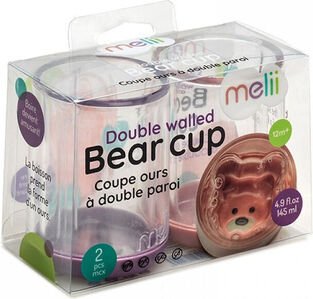 Melli – Σετ ποτήρια με διπλό τοίχωμα 145ml Pink-Purple