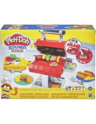Hasbro Play-Doh Kitchen Creations Grill N Stamp Playset F0652