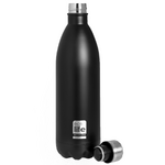Ecolife Thermos Μπουκάλι Θερμός Ανοξείδωτο BPA Free Black 1lt