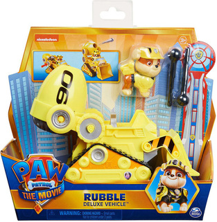 Spin Master Paw Patrol The Movie: Rubble Deluxe Vehicle (20130065)