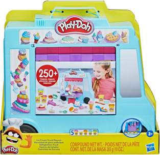 Hasbro Play-Doh Πλαστελίνη - Παιχνίδι Ice Cream Truck (F1390)