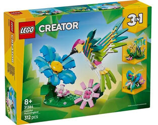 Lego Creator 3in1 Wild Animals: Colorful Hummingbird (31384)