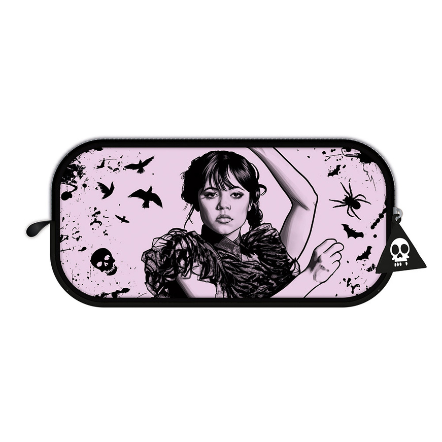 Wednesday Pencil Case – Rectangle – Darkness