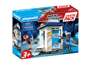 Playmobil City Action Starter Pack Αστυνομικό Τμήμα 70498