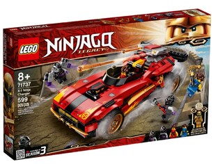 LEGO Ninjago Legacy X-1 Ninja Charger Ninja Car Εφόρμηση X-1 Νίντζα 71737