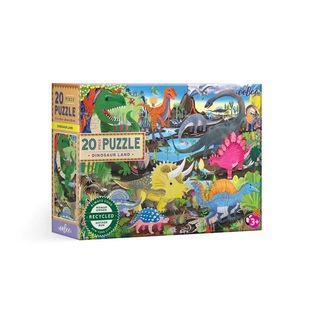 Eeboo Puzzle, 20 κομ., Dinosaur Land (PZD20)