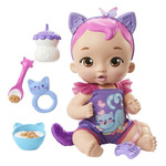 Mattel Μωρό Κούκλα My Garden Baby Snack & Snuggle Kitten 32 εκ. (HHP28)