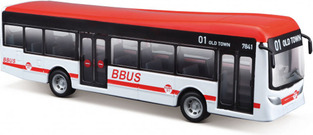 Bburago Λεωφορείο Street Fire City Κόκκινο (18/32102)