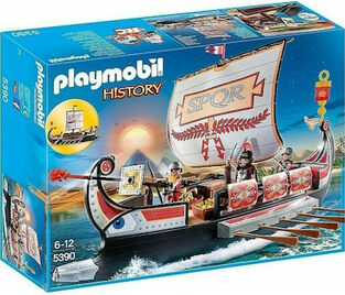 Playmobil History Ρωμαϊκή Γαλέρα (5390)