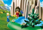 Playmobil Heidi Η Χάιντι, Ο Πέτερ Και Η Κλάρα Στην Κρυστάλλινη Λίμνη 70254