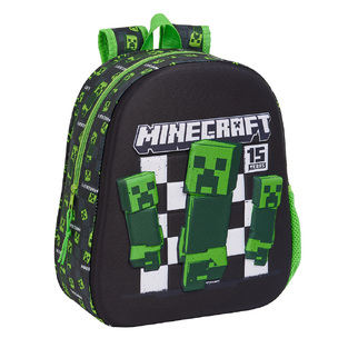 Safta: Tσάντα πλάτης παιδικού 3D Minecraft