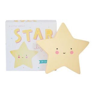 A little lovely company Φωτάκι νυκτός Little Light Star Yellow (LTSY032)
