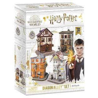 CubicFun 3D Puzzle DS1009h Harry Potter Official license Diagon Alley (4 in 1) 273τεμ.