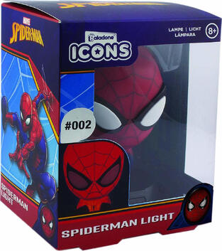 Paladone Διακοσμητικό Φωτιστικό Spider-Man Κόκκινο