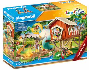 Playmobil Family Fun Δεντρόσπιτο με Τσουλήθρα (71001)