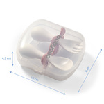 BabyOno: Εργονομικό κουτάλι-πιρούνι εκμάθησης με θήκη (BN969/02)