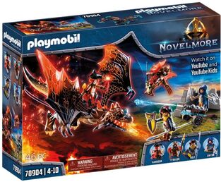 Playmobil Novelmore Δρακο-Επίθεση Στο Νόβελμορ (70904)
