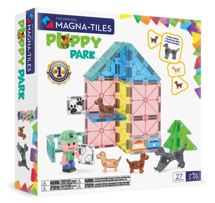 Magna-Tiles Μαγνητικό Παιχνίδι 27 κομματιών Puppy Park