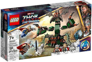 Lego Marvel Love and Thunder Attack on New Asgard (76207)