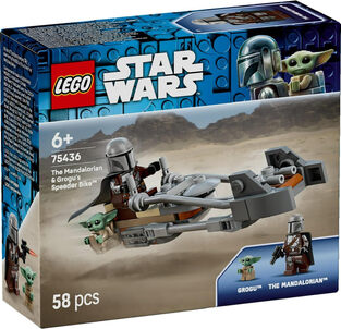 Lego Star Wars The Mandalorian & Grogu's Speeder Bike (75436)