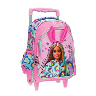 Gim Barbie Cuttie Reveal Σχολική Τσάντα Τρόλεϊ Νηπιαγωγείου (349-78072)