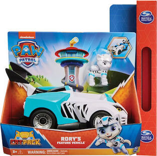Spin Master Παιχνιδολαμπάδα Paw Patrol Cat Pack - Rory's Feature Vehicle (20138792)