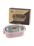 Ecolife Δοχείο Φαγητού Πλαστικό Light Pink 900ml  (33-BO-9073)