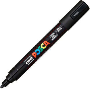 Posca  Μαρκαδόρος  Ανεξίτηλος PC-5M 2.5mm Μαύρος