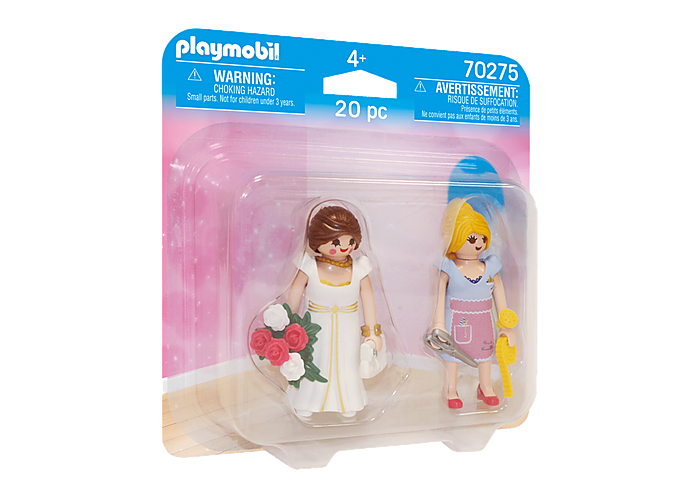 Playmobil Figures Duopack Princess And Tailor Νύφη Και Μοδίστρα 70275