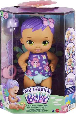 Mattel My Garden Baby-Γλυκό Μωράκι Μωβ GYP11
