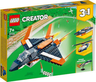Lego Creator 3-in-1: Supersonic Jet για 7+ ετών