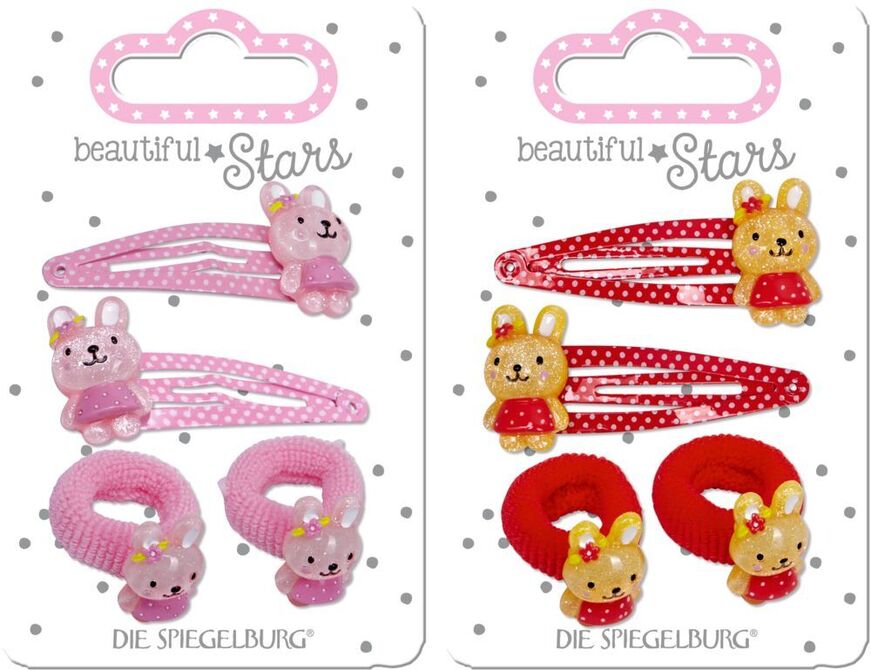 Die Spiegelburg Hair Clips + Hair Tie Rabbit