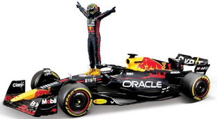 Bburago Αυτοκινητάκι Formula 1 Oracle Red Bull - F1 - with Driver (Verstappen)