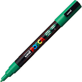 Posca  Μαρκαδόρος Σχεδίου PC-3M 1.3mm Πράσινος