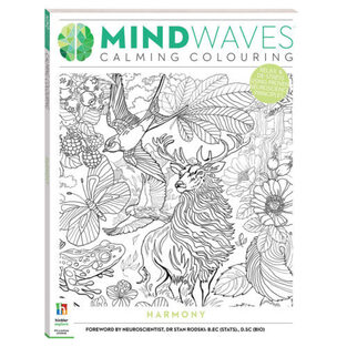 Mindwaves Calming Colouring 48pp: Harmony (KAL-11)