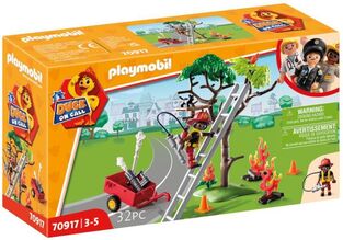 Playmobil Duck On Call-Επιχείρηση Πυροσβεστικής:Διάσωση Γάτας! (70917)