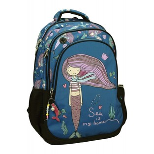BMU Σακίδιο Σχολικό Sea Mermaid (357-28031)