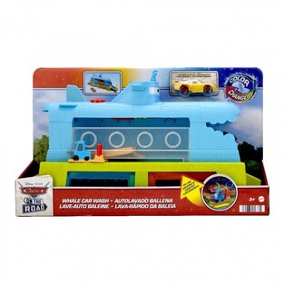 Mattel Cars Πίστα Whale  Wash (HGV70)