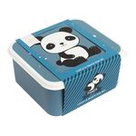 A little lovely company Σετ 4 δοχεία φαγητού Lunch & Snack Box Panda (SBSEPA19)